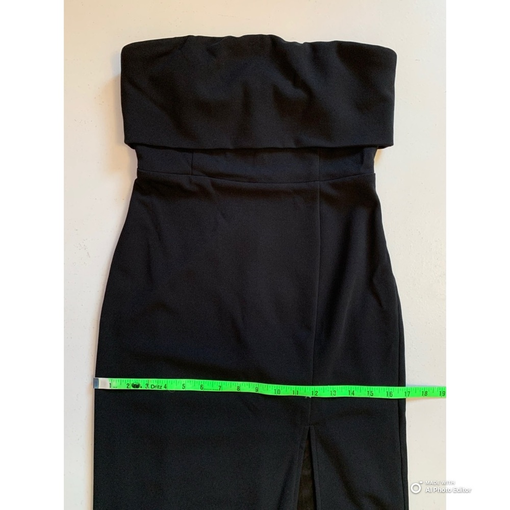 Lulus Small Classy Consideration Black Strapless … - image 15